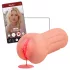 Intense First Time Erica - realistični nedolžni masturbator v obliki vagine (naraven)