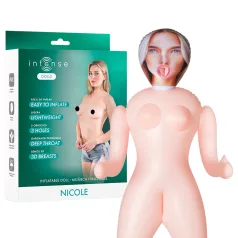   Intense Dolls Nicole - napihljiva lutka - realistična ženska