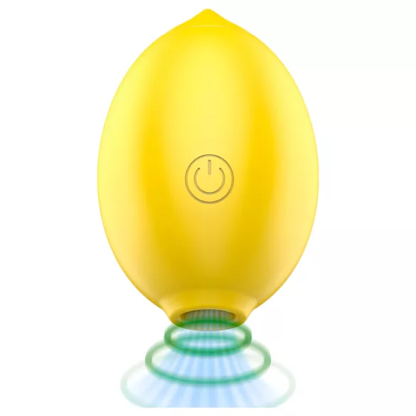 Intense Moni - valovit zračni vibrator za klitoris (rumen)