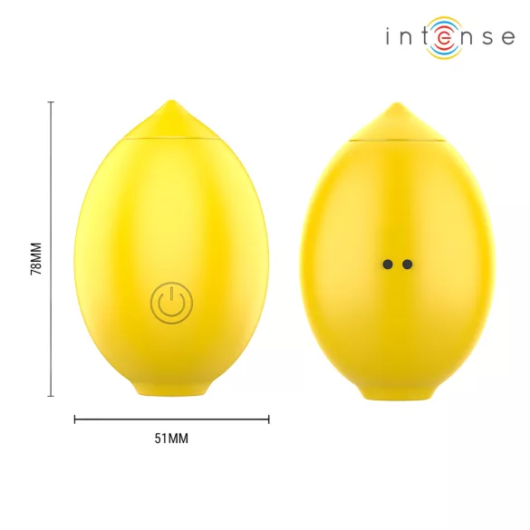 Intense Moni - valovit zračni vibrator za klitoris (rumen)