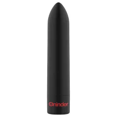   Oninder - mini vibrator s funkcijo pametnega upravljanja - črn