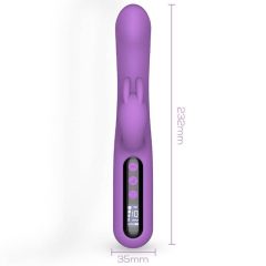   Engily Ross Swell - digitalni vibrator z ročajem za polnjenje (vijolična)