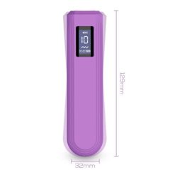  Engily Ross Whim - digitalni vibrator s polnilno baterijo (vijolična)
