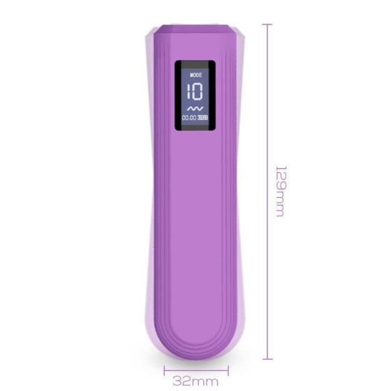 Engily Ross Whim - digitalni vibrator s polnilno baterijo (vijolična)