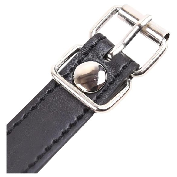 Latetobed - ustni gag v obliki ust - silikon - črna