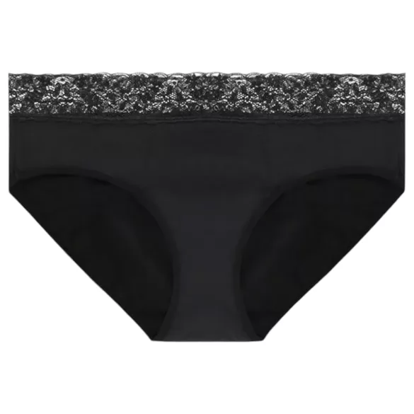 Adalet Natura Super - menstrualne hlačke - črna