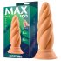 Max & Co Felix - analni čep vijugast - 15cm natur