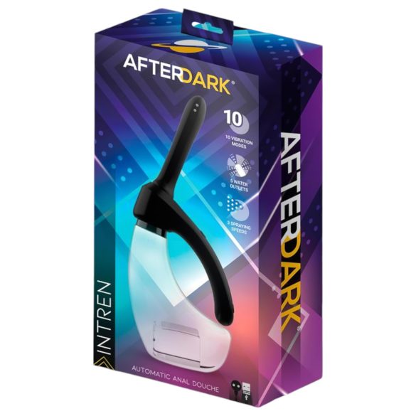 Afterdark - avtomatski vibracijski analni čistilec - prozoren