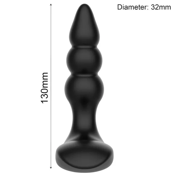 AfterDark - vibracijski masažer prostate - črna