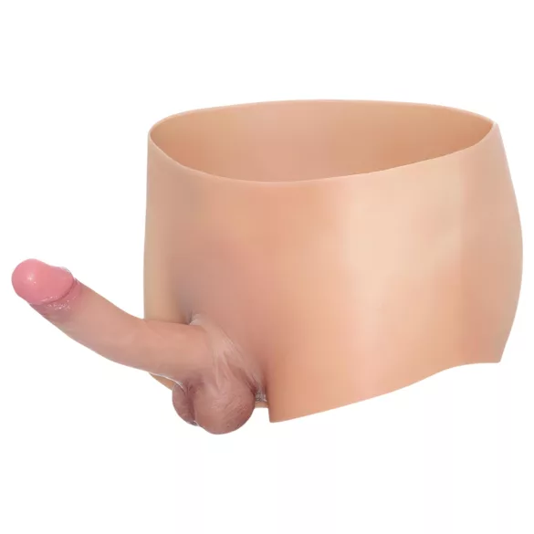 INTOYOU - strap-on realistični penis - naravna barva