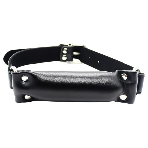 Latetobed - žogica za usta s podlogo - črna