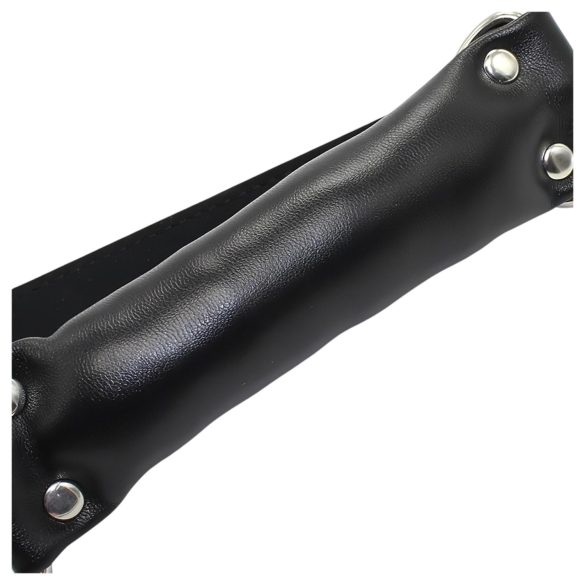 Latetobed - žogica za usta s podlogo - črna