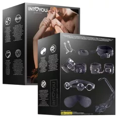 INTOYOU - BDSM začetni komplet - 7 delni - črna