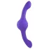 Evolved - dvojni vibrator z vibracijo in premikanjem - polnljiv - vijoličen
