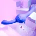 Evolved - dvojni vibrator z vibracijo in premikanjem - polnljiv - vijoličen