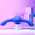 Evolved - dvojni vibrator z vibracijo in premikanjem - polnljiv - vijoličen