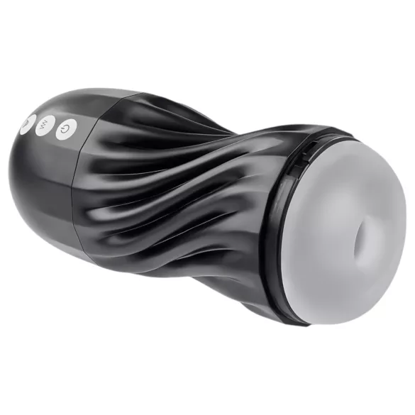 Playboy Solo Stroker - akumulatorski sesalni masturbator (črna)