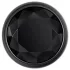 Evolved Black Gem - kovinski analni čep set s črnim kamnom (srebrn)
