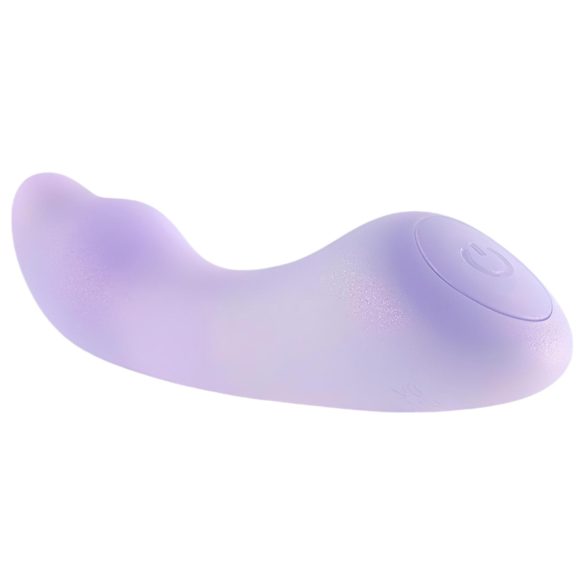 Playboy Euphoria - polnilni, vodoodporni G-točkovni vibrator (vijoličen)