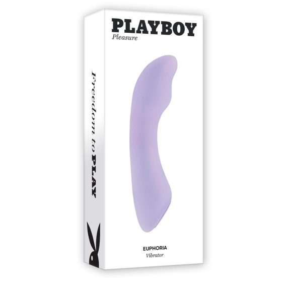 Playboy Euphoria - Vodoodporni vibrator za točko G (vijolična)