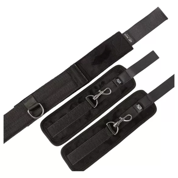 Sei Mio - razpiralo z lisicami - črna