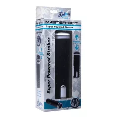   Master-Bot - navzgor-premikajoči se mehki trnasti ustni masturbator (črna)