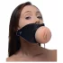 Master Series - ustni gag - vagina oblika - natur