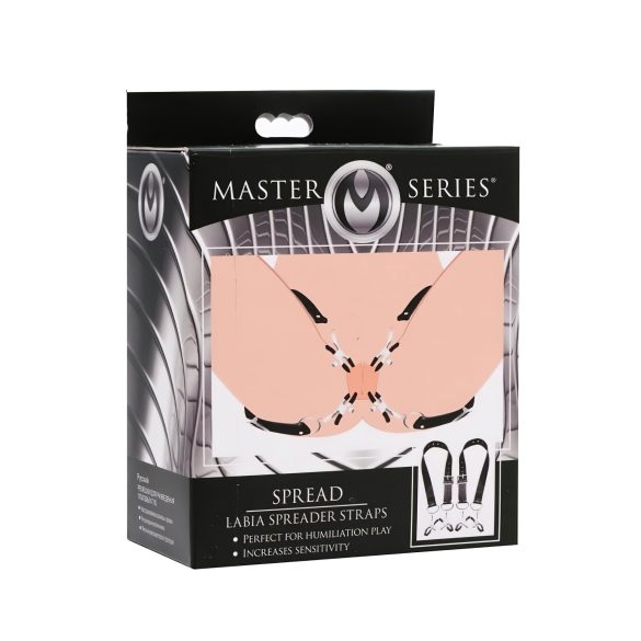 XR Brands - sponke za sramne ustnice - črne