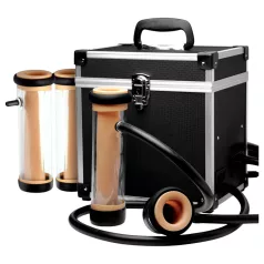   The Super Milker - avtomatiziran luksuzni masturbator (črna)