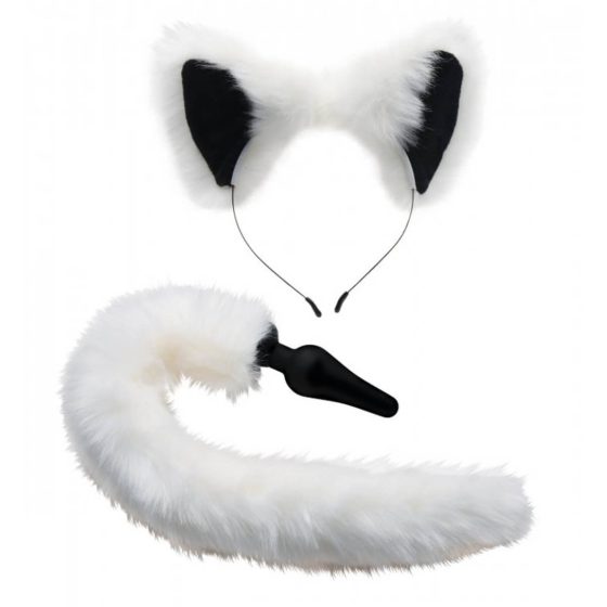 TAILZ - Set analnih dildov White fox