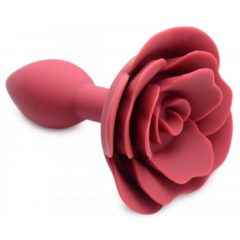   Master Series Booty Bloom - roza silikonski analni dildo (rdeč)