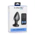 XR Brands - Zeus - brezžični analni vibrator za elektro stimulacijo (črn)