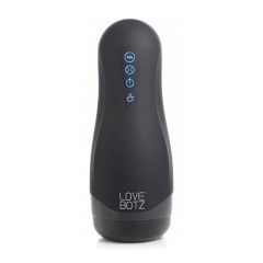   Lovebotz Auto Milker - Vodoodporni sesalni masturbator z možnostjo polnjenja (črn)