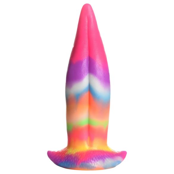 Creature Cocks Tongue - dildo - svetleči silikon - 21 cm