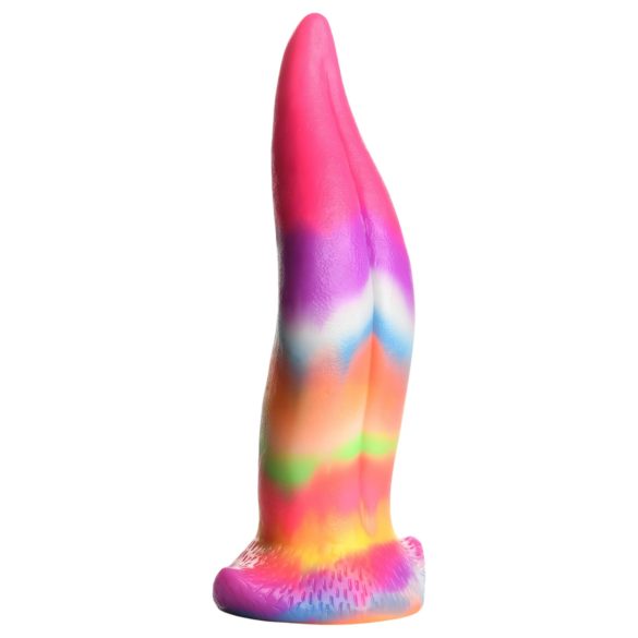 Creature Cocks Tongue - dildo - svetleči silikon - 21 cm