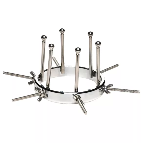 XR Brands Oculus - analni dilatator - nerjaveče jeklo - srebrn