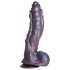 Creature Cocks Hydra - dildo - silikon - 27 cm - vijolična