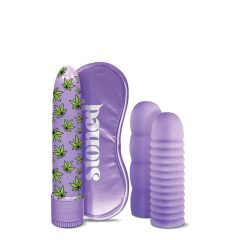   Stoner Bonga Bunga - komplet vibratorjev za drog (4 deli) - vijolična