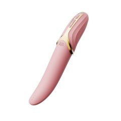 Zalo Eve - Luksuzni vibrator z grelnikom za polnjenje (roza)
