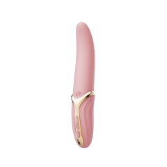 Zalo Eve - Luksuzni vibrator z grelnikom za polnjenje (roza)
