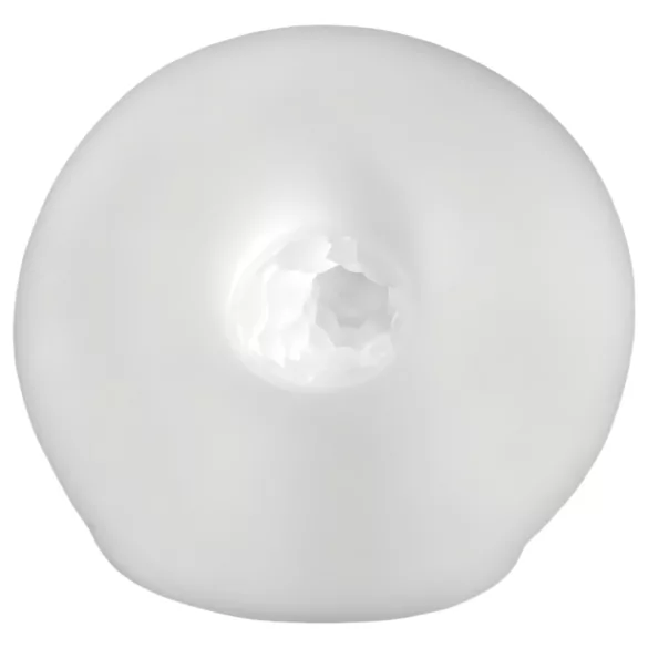 Perfect Fit - Fat Boy Checker Box - kondom za penis (15 cm, bel)