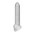 Fat Boy Micro Ribbed - penis tulec - rebrast - bel - 19 cm