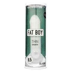 Fat Boy Thin - kondom za penis - 17 cm - bel