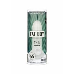 Fat Boy Thin - ovoj za penis (15 cm) - mlečno bela