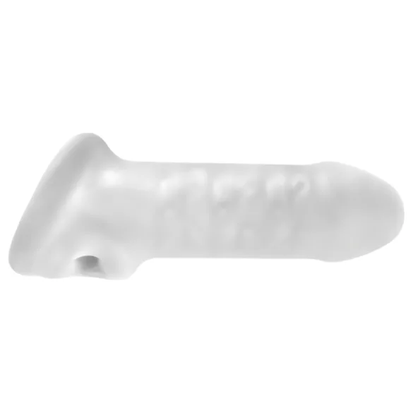Perfect Fit - Fat Boy Thin - kondom za penis (15 cm, bel)