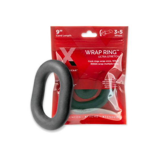 Perfect Fit Ultra Wrap 9 - debeli obroček za penis - črn (22 cm)