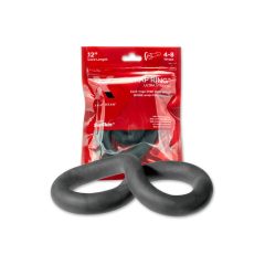   Perfect Fit Ultra Wrap 12 - debeli obroček za penis - črn (30 cm)