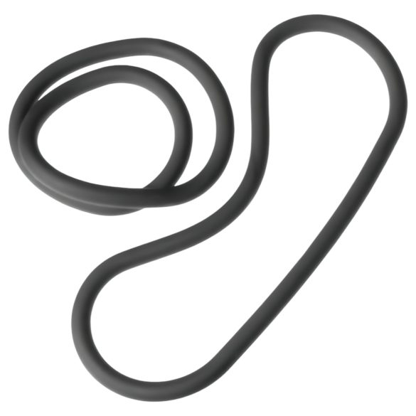 Perfect Fit Slim Wrap 12 - tanka obroč za penis - črna (30cm)