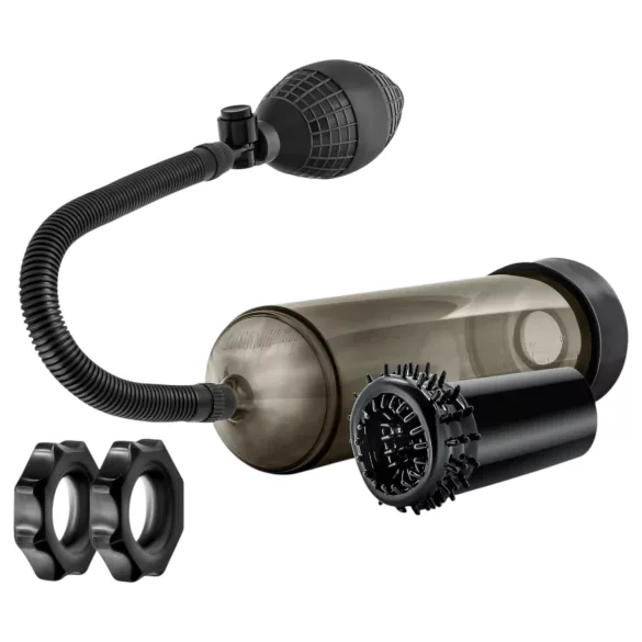 Quickie Kit - penisna črpalka komplet - debela - 4-delni set