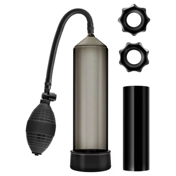 Quickie Kit - penisna črpalka komplet - debela - 4-delni set